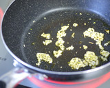胡桃のせ・梅と豚コマの和風パスタ作り方4写真