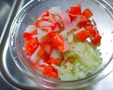 おうちでパン屋さん＊蟹カマ惣菜パン作り方2写真