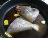 分量簡単♪照り照りのかれいの煮つけ。作り方3写真