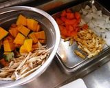 カラフル味噌すいとん作り方2写真