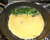 ＊ほうれん草オムレツｉｎチーズ＊作り方5写真