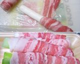 長ねぎの豚肉巻＊梅味噌焼き作り方2写真