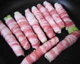 長ねぎの豚肉巻＊梅味噌焼き作り方4写真
