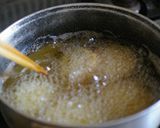 皮つき蓮根のバルサミコソースがけ作り方2写真