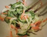 野菜が主役☆スパゲティサラダ作り方4写真