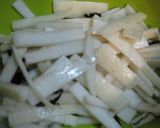 大根とみかんの皮で漬ける　エコ漬け作り方1写真