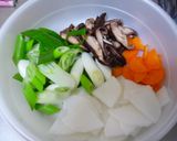 私のトリプル【ごま】とん汁（●＾o＾●）作り方1写真