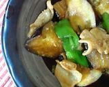 ★豚肉なすピーみそ炒め作り方5写真