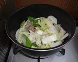 ☆鍋１つで簡単☆糸こんキムチーズらーめん作り方3写真