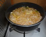 ☆鍋１つで簡単☆糸こんキムチーズらーめん作り方5写真