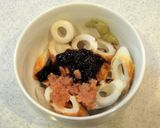 *ちくわ梅海苔わさび和え*作り方2写真