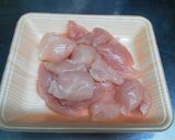 鶏ささみの甘酢あえ作り方1写真