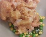 バジル風味の鶏ハム作り方2写真