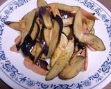 おさかなソーセージと茄子のケチャップ炒め作り方4写真