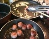コロコロガーリックのミートボールパスタ作り方5写真
