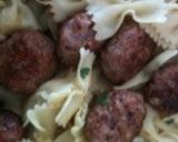 コロコロガーリックのミートボールパスタ作り方6写真