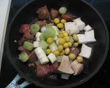 牛肉と銀杏の豆鼓炒め作り方3写真