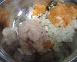 鶏胸肉で作る、ピーマンの肉詰め作り方3写真