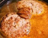 味噌デミチーズハンバーグ作り方2写真