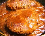 味噌デミチーズハンバーグ作り方4写真