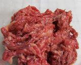 牛肉と里芋ときのこの柚子風味作り方2写真