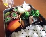 焼き魚の海苔巻♪残った焼き魚をお弁当に！作り方3写真