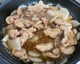 めんつゆの豚バラ大根作り方6写真