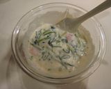 ほうれん草のグラタン。作り方8写真
