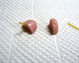 キャラ弁 口をあけたひよこおにぎり作り方2写真