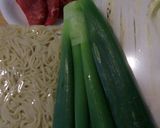 白菜入りの焼きそばにしてみました作り方1写真