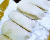 エビチリ包みのねぎパイ作り方7写真
