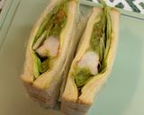 えびとワカモレのチーズトーストサンド作り方6写真