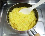 炊飯器いらず＊お鍋で ターメリックライス作り方7写真