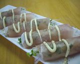 スプラウトオニオンの生ハム巻き作り方3写真