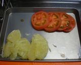 豚肉とフルーツのバジルソースがけ作り方2写真