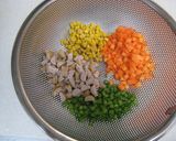 野菜大盛りソーセージピラフ風炊き込みご飯作り方3写真