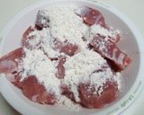 ➏　赤ワインソースで豚ひれ肉のソテー　➏作り方2写真