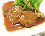➏　赤ワインソースで豚ひれ肉のソテー　➏作り方6写真