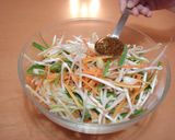 野菜たっぷり焼肉風味の油揚げサンド作り方2写真