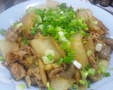 甘辛豚大根の照り炒り♪作り方8写真