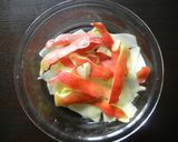 薔薇のアップルコンポーﾄ作り方2写真