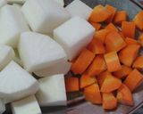 鶏と大根の中華風煮物作り方5写真