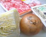 *簡単!すき焼き風☆肉キャベ豆腐*作り方2写真