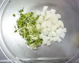 簡単!大根とカイワレの和え物作り方5写真