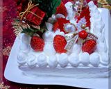 * クリスマス★ 苺のクリスマスケーキ♪作り方13写真