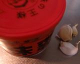 長ネギ・にんにくを入れ温まる豚コマスープ作り方3写真