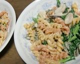 ほうれん草・本しめじ入りのマカロニサラダ作り方3写真