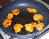 オーロラ味の簡単チキンのパン粉焼き♪作り方5写真