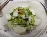 バジルソース　de　カブのロースト作り方2写真