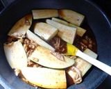 なすとそうめんのとろ～り味噌煮作り方2写真